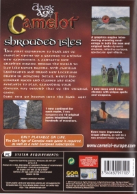 Dark Age of Camelot: Shrouded Isles Box Art