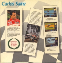 Carlos Sainz Box Art