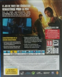 Last of Us Remastered, The (Ne peut être Vendu Séparement) Box Art