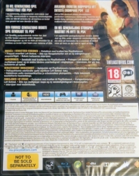 Last of Us Remastered, The (Not to be Sold Separately) [DK][FI][NO][SE] Box Art