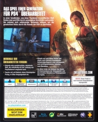 Last of Us Remastered, The (Bundleversion-Nicht zum Einzelverkauf) Box Art