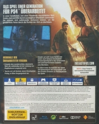 Last of Us Remastered, The - PlayStation Hits (Bundleversion-Nicht zum Einzelverkauf) Box Art