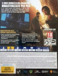 Last of Us Remastered, The - PlayStation Hits (Da non Vendersi Separatamente) Box Art