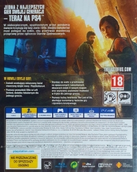 Last of Us Remastered, The - PlayStation Hits (Nie Przeznaczone do Sprzedaży Osobno) Box Art