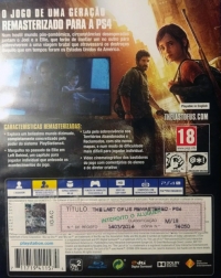 Last of Us Remastered, The - PlayStation Hits [PT] Box Art