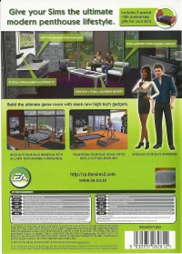 Sims 3, The: High-End Loft Stuff [ZA] Box Art