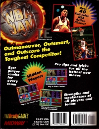 NBA Jam: Tournament Edition: Official Player's Guide Box Art