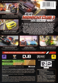 Midnight Club 3: DUB Edition Remix [NL] Box Art