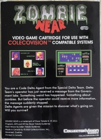 Zombie Near Box Art