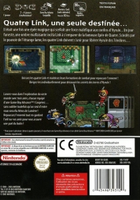 Legend of Zelda, The: Four Swords Adventures [FR] Box Art
