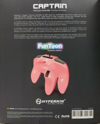 Hyperkin Captain Premium Controller - FunToon Collector's Edition (pink) Box Art