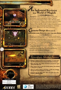 Arcanum: Of Steamworks and Magick Obscura (small box) Box Art