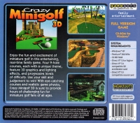 Crazy Minigolf 3D (jewel case) Box Art