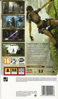 Tomb Raider: Legend - PSP Essentials Box Art