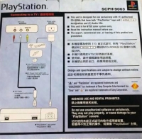 Sony PlayStation SCPH-9003 Box Art
