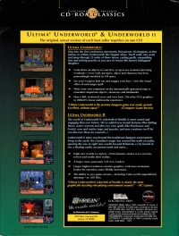 Ultima Underworld: The Stygian Abyss / Ultima Underworld II: Labyrinth of Worlds - CD-ROM Classics Box Art