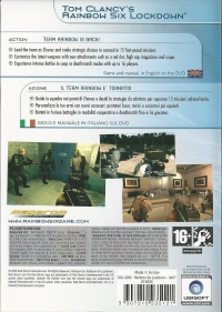Tom Clancy's Rainbow Six: Lockdown - Ubisoft Exclusive [ZA] Box Art