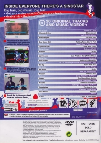 SingStar Rock Ballads (Not to be Sold Separately) Box Art