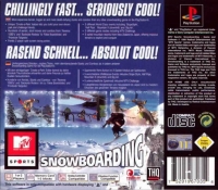 MTV Sports: Snowboarding Box Art