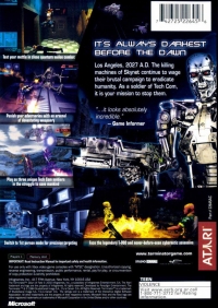 Terminator, The: Dawn of Fate Box Art