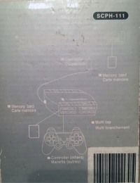 Sony Multi Tap SCPH-111 Box Art