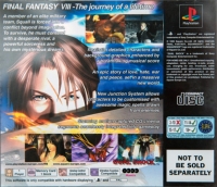 Final Fantasy VIII (Not to be Sold Separately) Box Art