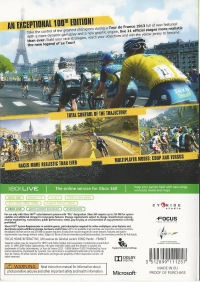 Tour de France 2013, Le - 100th Edition Box Art