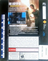 Last of Us Remasterizado, The (Prohibida su Reventa) Box Art