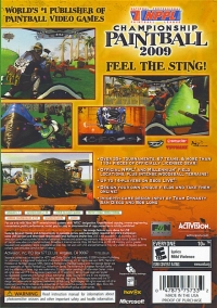 NPPL Championship Paintball 2009 Box Art