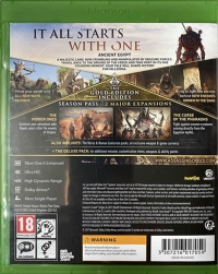 Assassin's Creed Origins - Gold Edition Box Art