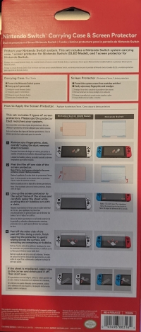 Nintendo Carrying Case & Screen Protector (HEG A P3SAA USZ) Box Art