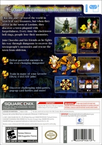 Final Fantasy Fables: Chocobo's Dungeon Box Art