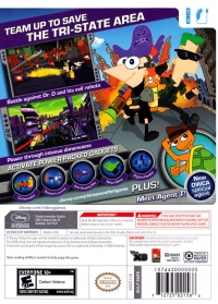 Phineas and Ferb: Across the 2nd Dimension Box Art