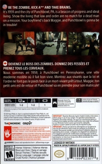 Stubbs the Zombie in Rebel Without a Pulse Box Art