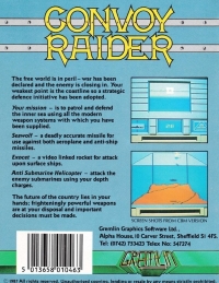 Convoy Raider (disk) Box Art