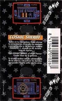 Cosmic Sheriff (Gun Stick) Box Art