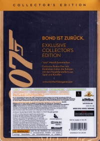 James Bond 007: Ein Quantum Trost - Collector's Edition Box Art