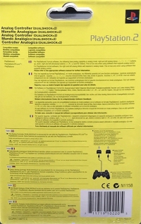 Sony DualShock 2 Analog Controller SCPH-10010 E (3-071-484-01) Box Art