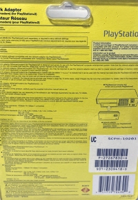 Sony Network Adaptor SCPH-10281 (3-077-178-02 / Final Fantasy XI) Box Art