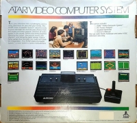 Atari 2600 Video Computer System (1 joystick) Box Art