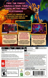 Marsupilami: Hoobadventure Box Art