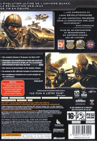 Enemy Territory: Quake Wars [FR] Box Art