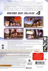 Dead or Alive 4 [FR] Box Art