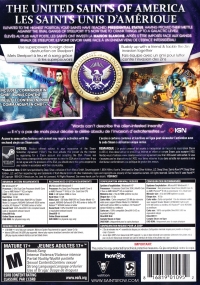 Saints Row IV [CA] Box Art