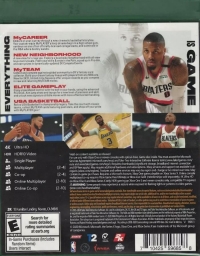 NBA 2K21 Box Art