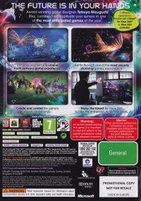 Child of Eden (Not for Resale) Box Art