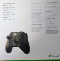 Microsoft Wireless Controller 1708 (Armed Forces II) Box Art