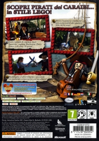 Lego Pirati del Caraibi: Il Videogioco Box Art