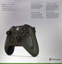 Microsoft Wireless Controller 1708 (Combat Tech) Box Art