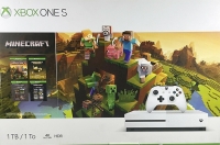 Microsoft Xbox One S 1TB - Minecraft (X21-82078-01) Box Art